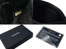 画像をギャラリービューアに読み込む, CHANEL シャネル カードケース 名刺入れ ココマーク 6番台 2000年 ブラック キャビアスキン 美品 中古 54657
