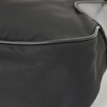 将图片加载到图库查看器，PRADA プラダ ワンショルダーバッグ トライアングルロゴ ナイロン ブラック シルバー金具 美品 中古 4a005473