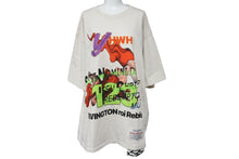 画像をギャラリービューアに読み込む, 極美品 RRR123 アルアルアル123 半袖Ｔシャツ Redemptor Mundi Tee ホワイト マルチカラー サイズM 中古 54748