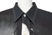 Load image into Gallery viewer, VETEMENTS ヴェトモン 長袖シャツ マリリンマンソンプリントオーバーサイズ ブラック サイズS 18AW UAH19SH301 美品 中古 54794