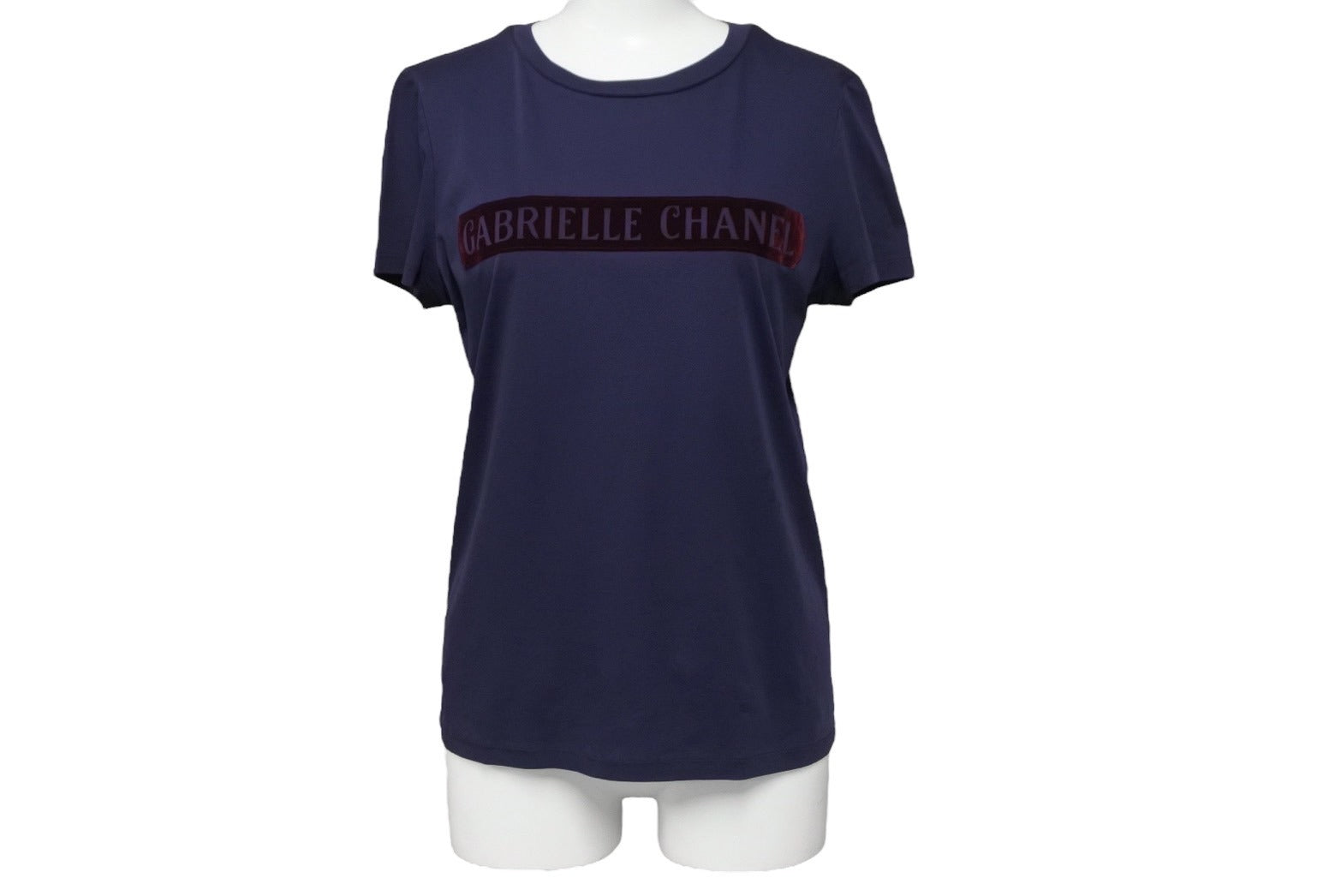 CHANEL シャネル 半袖Tシャツ ボルドー ガブリエル AW003 ネイビー