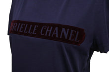 Load image into Gallery viewer, CHANEL シャネル 半袖Ｔシャツ ボルドー ガブリエル AW003 ネイビー コットン サイズ34 P57359K07506 美品 中古 54850