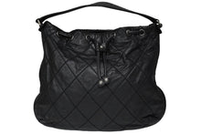 Load image into Gallery viewer, CHANEL シャネル ワンショルダーバッグ 11番台 ワイルドステッチ ラムスキン ブラック シルバー金具 美品 中古 54872