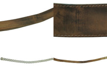 画像をギャラリービューアに読み込む, LOUIS VUITTON ルイヴィトン ベルト イニシャル ダミエ アズール 34/85 M9609 ゴールド金具 良品 中古 54909