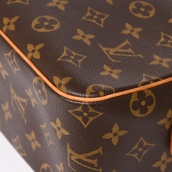 極美品 LOUISVUITTON ルイヴィトン ヴィヴァシテGM ワンショルダーバッグ M51163 モノグラム ブラウン ゴールド金具 中古 4a003180