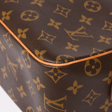 画像をギャラリービューアに読み込む, 極美品 LOUISVUITTON ルイヴィトン ヴィヴァシテGM ワンショルダーバッグ M51163 モノグラム ブラウン ゴールド金具 中古 4a003180