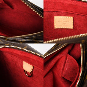 極美品 LOUISVUITTON ルイヴィトン ヴィヴァシテGM ワンショルダーバッグ M51163 モノグラム ブラウン ゴールド金具 中古 4a003180