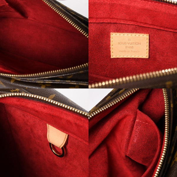 極美品 LOUISVUITTON ルイヴィトン ヴィヴァシテGM ワンショルダーバッグ M51163 モノグラム ブラウン ゴールド金具 中古 4a003180