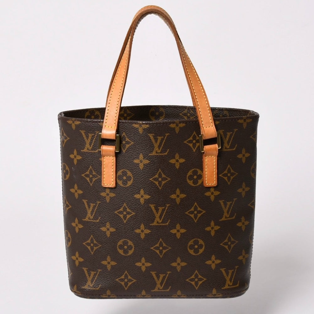 LOUIS VUITTON Vavin PM Handbag M51172 Monogram PVC Leather Brown Good Condition Used 4a003182