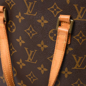 LOUIS VUITTON Vavin PM Handbag M51172 Monogram PVC Leather Brown Good Condition Used 4a003182
