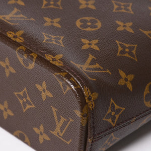 LOUIS VUITTON Vavin PM Handbag M51172 Monogram PVC Leather Brown Good Condition Used 4a003182
