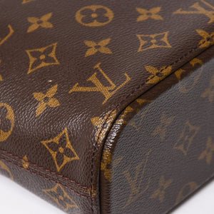 LOUIS VUITTON Vavin PM Handbag M51172 Monogram PVC Leather Brown Good Condition Used 4a003182