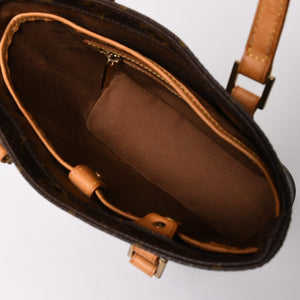 LOUIS VUITTON Vavin PM Handbag M51172 Monogram PVC Leather Brown Good Condition Used 4a003182