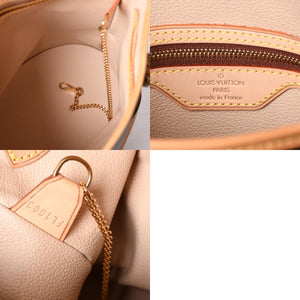 LOUIS VUITTON ルイヴィトン バケットPM ハンドバッグ M42238 モノグラム ブラウン レザー PVC ゴールド金具 美品 中古 4a003188