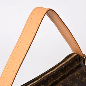 極美品 LOUISVUITTON ルイヴィトン ヴィヴァシテGM ワンショルダーバッグ M51163 モノグラム ブラウン ゴールド金具 中古 4a003180
