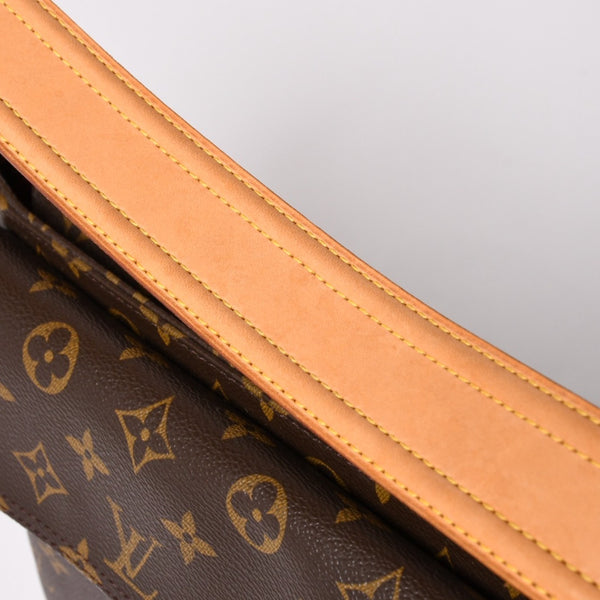 極美品 LOUISVUITTON ルイヴィトン ヴィヴァシテGM ワンショルダーバッグ M51163 モノグラム ブラウン ゴールド金具 中古 4a003180