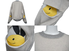 Load image into Gallery viewer, 新品未使用 KAPITAL キャピタル リバーシブル エルボーリップ スウェット グレー コットン サイズ4 K2210LC104 中古 55006