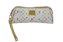 画像をギャラリービューアに読み込む, LOUIS VUITTON ルイヴィトン モノグラムマルチ ケイト 村上隆 M55212 ブロン マルチカラー ゴールド金具 美品 中古 55031
