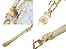 画像をギャラリービューアに読み込む, LOUIS VUITTON ルイヴィトン モノグラムマルチ ケイト 村上隆 M55212 ブロン マルチカラー ゴールド金具 美品 中古 55031