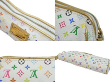 画像をギャラリービューアに読み込む, LOUIS VUITTON ルイヴィトン モノグラムマルチ ケイト 村上隆 M55212 ブロン マルチカラー ゴールド金具 美品 中古 55031