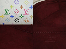 画像をギャラリービューアに読み込む, LOUIS VUITTON ルイヴィトン モノグラムマルチ ケイト 村上隆 M55212 ブロン マルチカラー ゴールド金具 美品 中古 55031