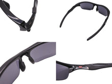 画像をギャラリービューアに読み込む, OAKLEY オークリー ハーフジャケット2.0 アジアンフィット サングラス OO9153-01 ブラック 62□15-133 美品 中古 55041