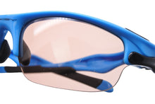 画像をギャラリービューアに読み込む, OAKLEY オークリー サングラス アイウェア OO9162-04 ASIANフィット FAST JACKET Sky Blue 71◻︎09 プラスチック 美品 中古 55082