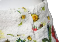 画像をギャラリービューアに読み込む, DOLCE&amp;GABBANA ドルチェアンドガッバーナ タイトスカート セミフレアスカート 薔薇 マーガレット 膝上 11/12 美品 中古 55133