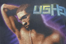 画像をギャラリービューアに読み込む, USHER アッシャー EVOLUTION01 R&amp;B 00s ヴィンテージ ツアーT 半袖 Tシャツ ALLSPORT カットソー M 良品 中古 55144