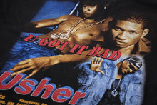 画像をギャラリービューアに読み込む, USHER アッシャー 半袖Tシャツ ラップT プリントT トップス R&amp;B U Got It Bad コットン ブラック XL ユニセックス 美品 中古 55145