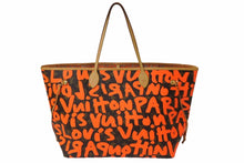 画像をギャラリービューアに読み込む, LOUIS VUITTON ルイヴィトン バッグ トートバッグ M93702 ネヴァーフルGM オレンジ 美品 中古 55199
