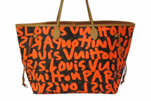 画像をギャラリービューアに読み込む, LOUIS VUITTON ルイヴィトン バッグ トートバッグ M93702 ネヴァーフルGM オレンジ 美品 中古 55199