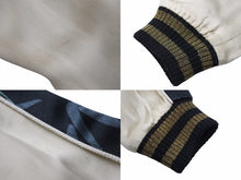 画像をギャラリービューアに読み込む, SAINT LAURENT サンローラン 16SS イーグルタイガー スカジャン ブルゾン 416035 テディジャケット サイズ42 良品 中古 55208