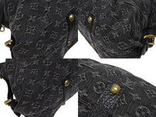 Load image into Gallery viewer, 極美品 LOUIS VUITTON ルイヴィトン ネオカヴィMM ハンドバッグ M95351 モノグラムデニム レザー 2WAY ゴールド金具 中古 4b005521