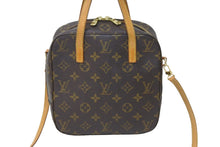 画像をギャラリービューアに読み込む, LOUIS VUITTON ルイヴィトン ハンドバッグ モノグラム スポンティーニ ブラウン M47500 ゴールド金具 良品 中古 55220