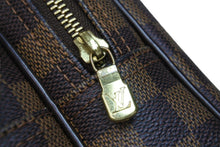 画像をギャラリービューアに読み込む, LOUIS VUITTON ルイヴィトン ショルダーバッグ リポーター PM ダミエ SPO N45253 ブラウン ゴールド金具 美品 中古 4c054743