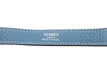 Load image into Gallery viewer, HERMES エルメス ショルダーストラップ アクセサリー ブルージーン トゴ 美品 中古 55252