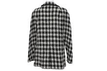 画像をギャラリービューアに読み込む, CHANEL シャネル ジャケットツイードジャケット ブラック ホワイト ココマーク ココボタン ブラック ホワイト 中古 55281