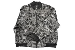 Very good condition al wissam jacket fully embroidered SOURCE MAGAZINE leather jacket used 55358