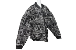 Very good condition al wissam jacket fully embroidered SOURCE MAGAZINE leather jacket used 55358