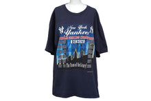 画像をギャラリービューアに読み込む, Yankees ヤンキース world series chmpions 199 Tシャツ 半袖 ネイビー サイズ L 美品 中古 55375