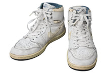 Load image into Gallery viewer, NIKE ナイキ AIR JORDAN1 エアージョーダン AJ1 OG High スニーカー メタリックブルー 1985 良品 中古 55379
