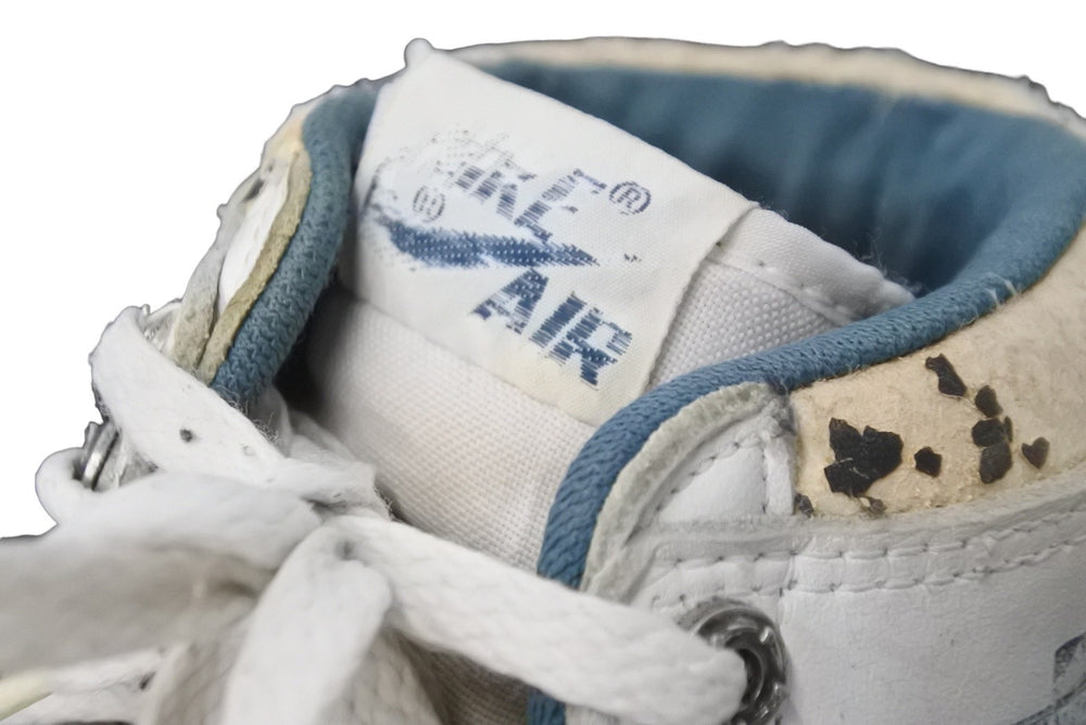 NIKE ナイキ AIR JORDAN1 エアージョーダン AJ1 OG High スニーカー メタリックブルー 1985 良品 中古 55379