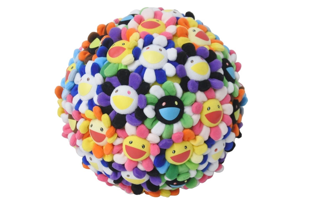 Takashi Murakami Takashi Murakami Kaikai Kiki Flower Ball Flower Plush 28CM 2009 Multicolor Good Condition Used 55387