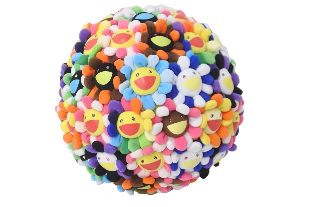 Takashi Murakami Takashi Murakami Kaikai Kiki Flower Ball Flower Plush 28CM 2009 Multicolor Good Condition Used 55387