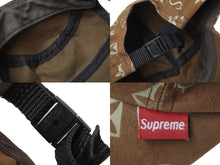 画像をギャラリービューアに読み込む, Supreme シュプリーム 帽子 激レア 名作 初期 モノグラム キャップ 2000年 ブラウン 美品 中古 55391