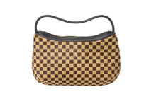 画像をギャラリービューアに読み込む, LOUIS VUITTON ルイヴィトン ハンドバッグ タイガー ダミエソバージュ ハラコ レザーM92132 ブラウン ゴールド 美品 中古 55409
