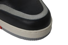 画像をギャラリービューアに読み込む, LOUIS VUITTON ルイヴィトン スニーカー ハイトップ トレイナー 19SS ブラック グレー 8 1/2 ヴァージル 1A7RTY 美品 中古 55414