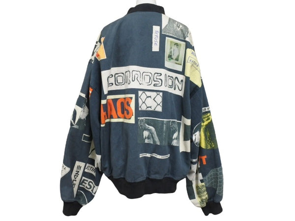 極美品 RAF SIMONS ラフシモンズ 03SS ボンバージャケット サイズ46 CONSUMED期 消費者期 Peter De Potter MA-1 アーカイブ 中古 4b005545