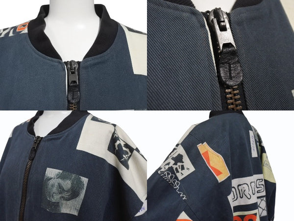 極美品 RAF SIMONS ラフシモンズ 03SS ボンバージャケット サイズ46 CONSUMED期 消費者期 Peter De Potter MA-1 アーカイブ 中古 4b005545